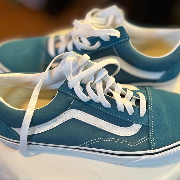 Teal and White Sneakers VANS - Picture 6 of 7